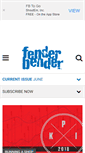 Mobile Screenshot of fenderbender.com